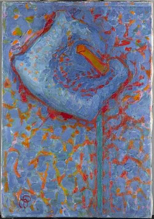 Arum lily, 1908, Piet Mondrian