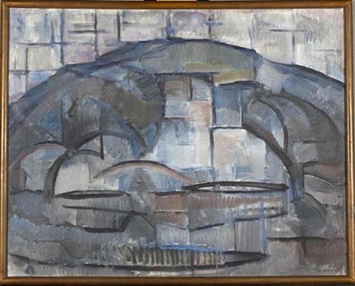 Paysage, 1912, Piet Mondrian