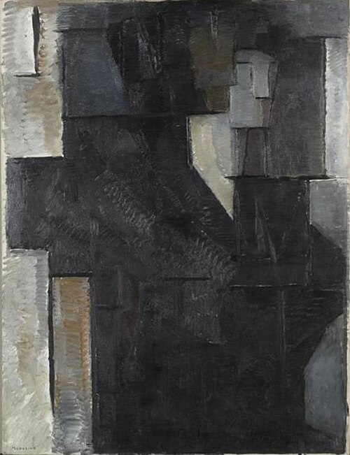 Portrait of a lady, 1912, Piet Mondrian
