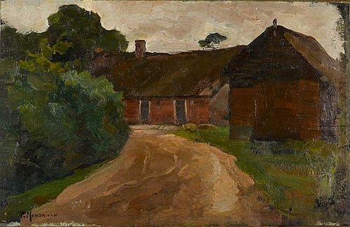 Farm, 1895, Piet Mondrian