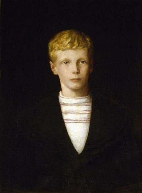Portrait of J.P.G. Hulshoff Pol, 1905, Piet Mondrian