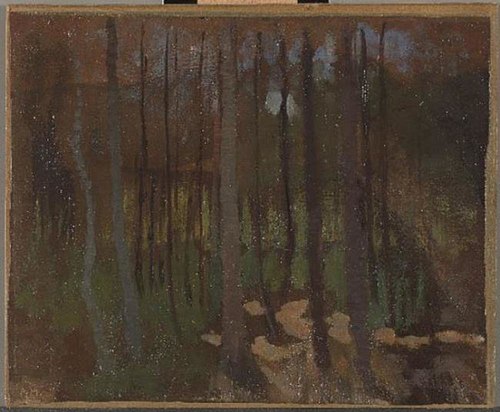 Woods, 1898, Piet Mondrian