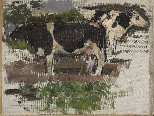 Study of two cows, 1904, Piet Mondrian