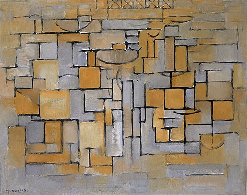 Painting No. II, 1913, Piet Mondrian