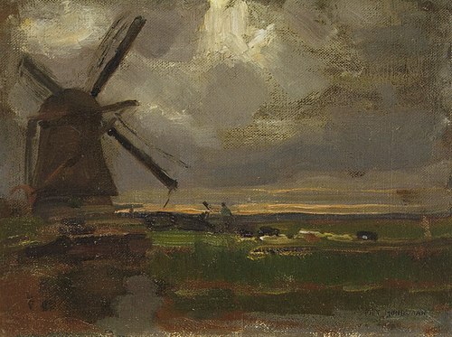 Windmill at the Gein, 1905, Piet Mondrian