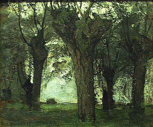 Willow trees on the Gein, 1903, Piet Mondrian