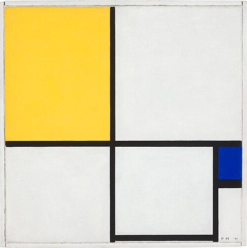 Composition no II, 1929, Piet Mondrian