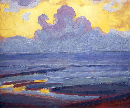By the Sea, 1909, Piet Mondrian