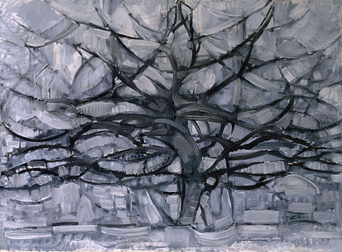 Arbre argenté, 1911, Piet Mondrian