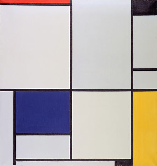 Tableau I, 1921, Piet Mondrian