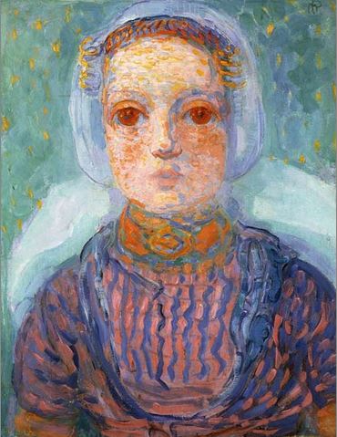 The Zeeland Girl, 1909, Piet Mondrian