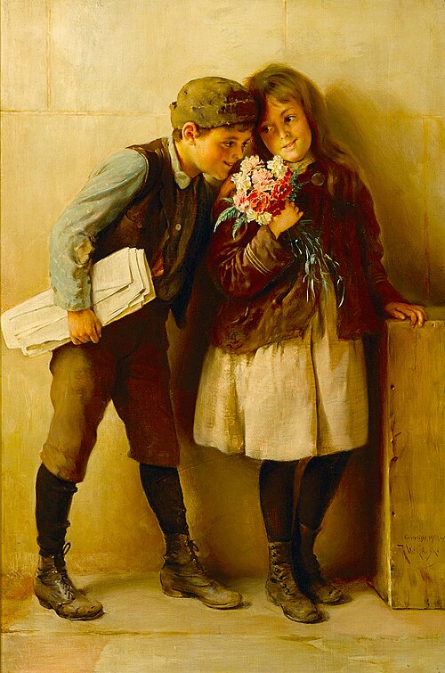 The carnations, 1901, Karl Witkowski