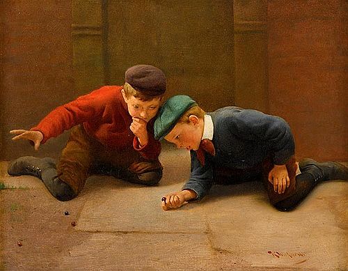 Game of Marbles, , Karl Witkowski