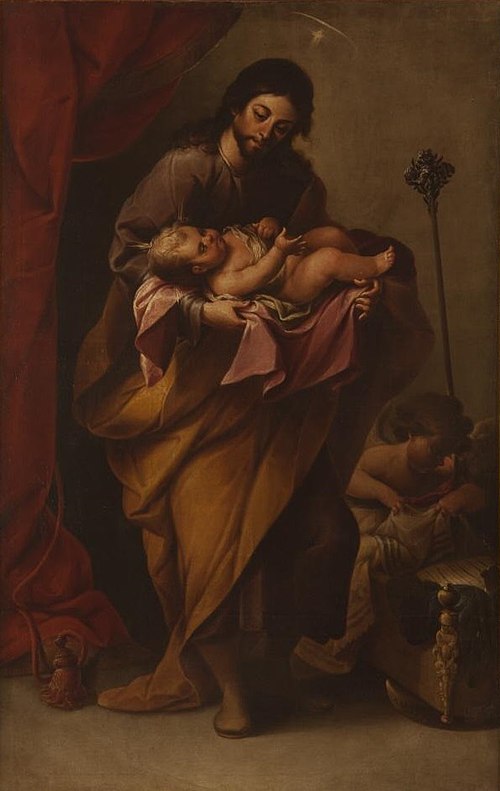 San José con el Niño, 1690, Andrés Amaya
