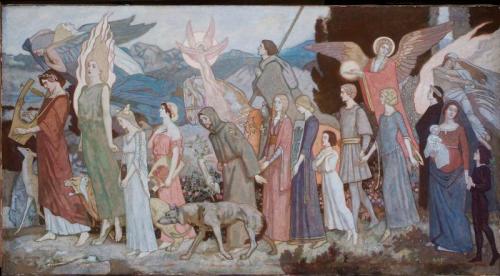 Masque of Love, 1912, John Duncan