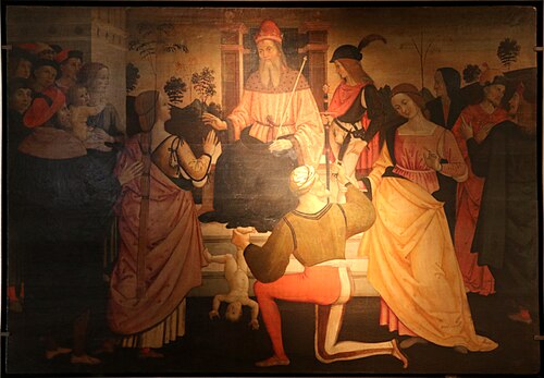 Le Jugement de Salomon, 1550, Giacomo Pacchiarotti