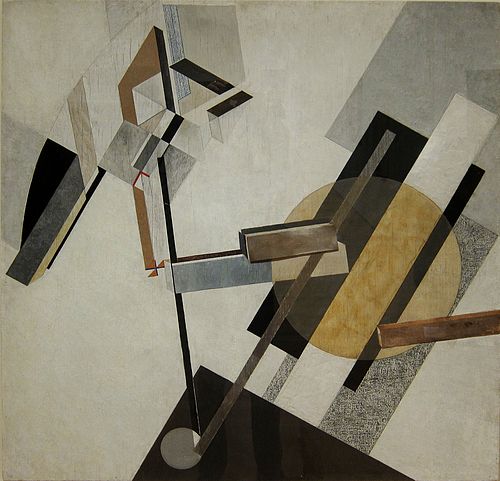 Proun 19D, 1920, Lazar Lissitzky
