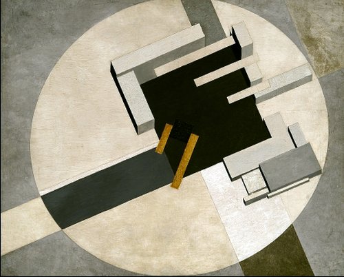 Proun 1E (City), 1920, Lazar Lissitzky