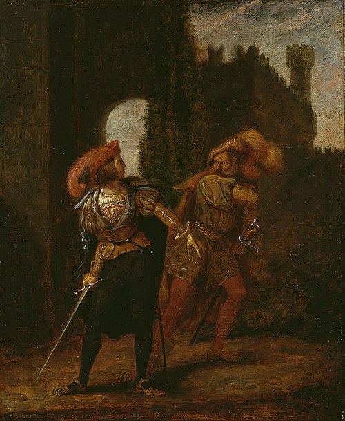 Romeo and Tybalt, 1842, Albert de Saxe-Cobourg-Gotha