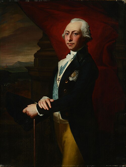 Portrait of Grand Duke Peter Friedrich Ludwig von Oldenburg, 1798, Jean-Laurent Mosnier