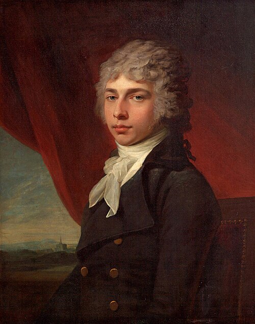 Portrait of an Unknown Young Gentleman, 1790, Jean-Laurent Mosnier