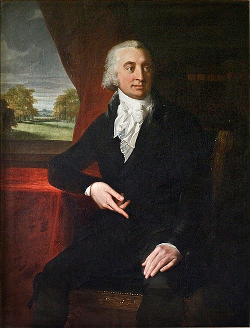 Porträt von Caspar Voght, 1801, Jean-Laurent Mosnier