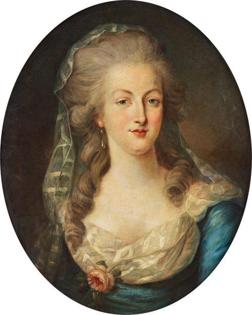 Porträt der Marie Antoinette (1755-1793), 1750, Jean-Laurent Mosnier