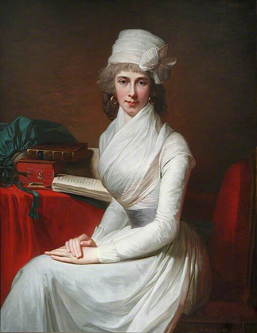 Catherine Eliza Cobbe, the Hon. Mrs Henry Pelham (1761-1839), 1792, Jean-Laurent Mosnier