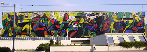 Murs de céramique, 1979, Joan Miró
