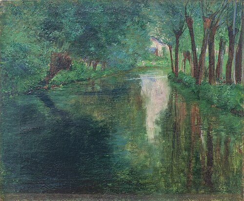 Wooded Stream, 1890, John Leslie Breck