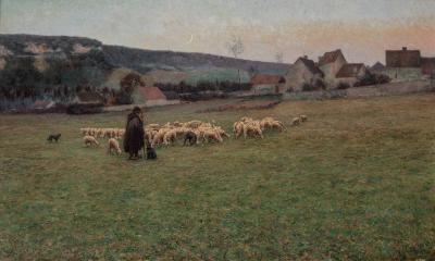 Automne - Giverny, 1888, John Leslie Breck