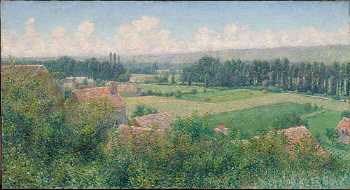 In the Valley of the Seine, 1889, John Leslie Breck
