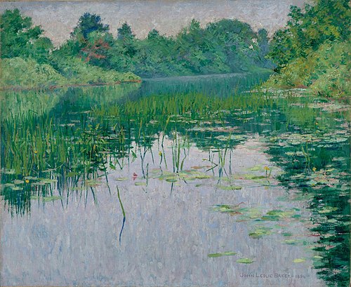 Grey Day on the Charles, 1894, John Leslie Breck