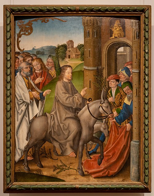 Einzug nach Jerusalem, 1505, Jan Baegert