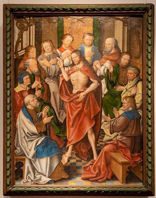 Der Auferstandene unter den Jüngern, 1505, Jan Baegert