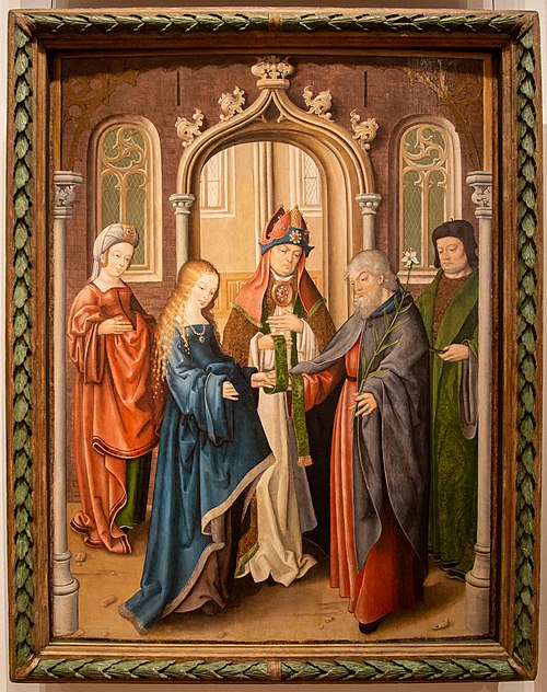 Vermählung Maria, 1505, Jan Baegert