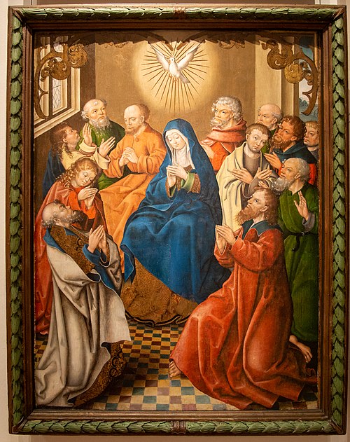 Pentecote, 1505, Jan Baegert