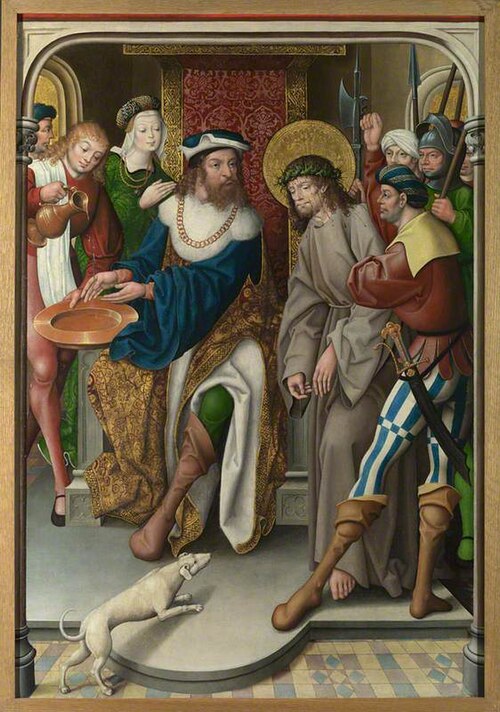 Christ before Pilate, 1520, Jan Baegert