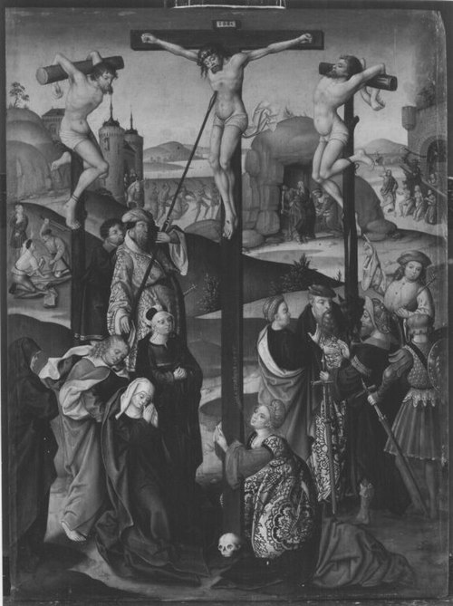 The crucifixion, 1505, Jan Baegert