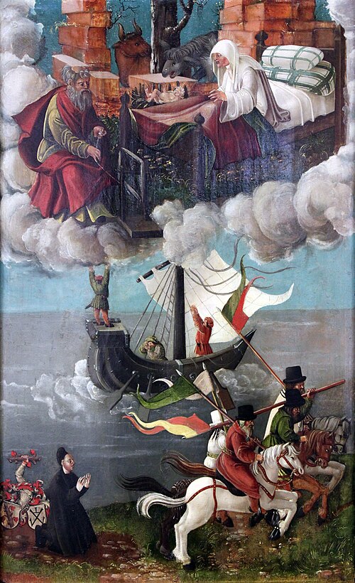 Votive image of Stephan I. Praun, 1511, Paul Lautensack