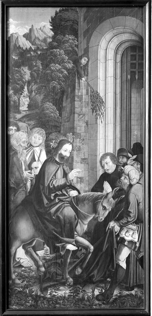 Einzug Christi in Jerusalem, , Paul Lautensack