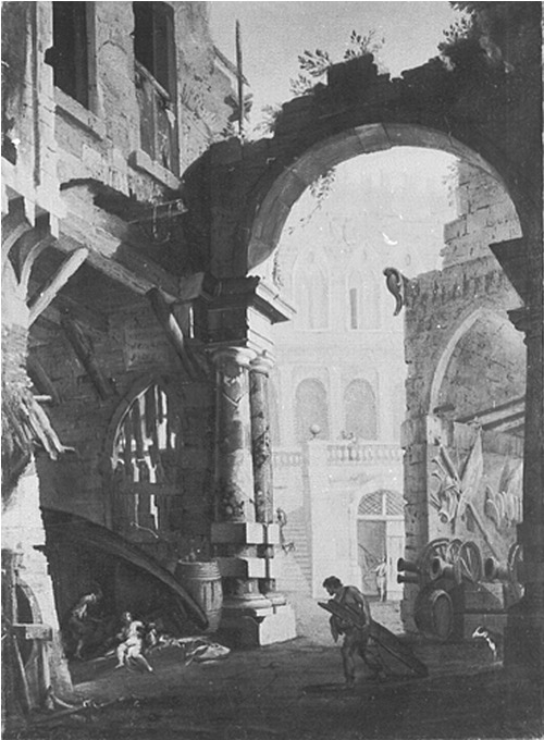 Pièce d'architecture, 1750, Gianantonio Buti