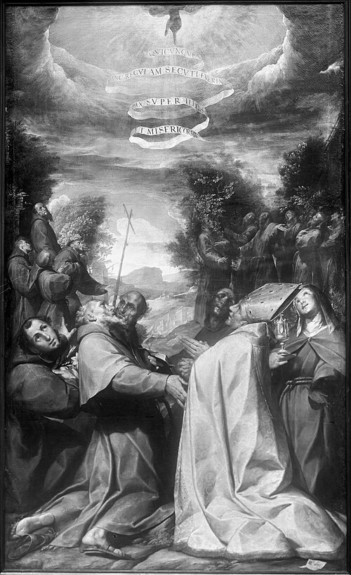 Franciscan vows, 1600, Giovanni Battista Crespi