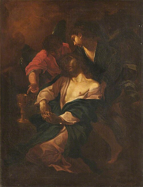Christ in Gethsemane, , Giovanni Battista Crespi