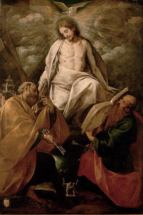 Christ appears to the apostles Peter and Paul, 1627, Giovanni Battista Crespi