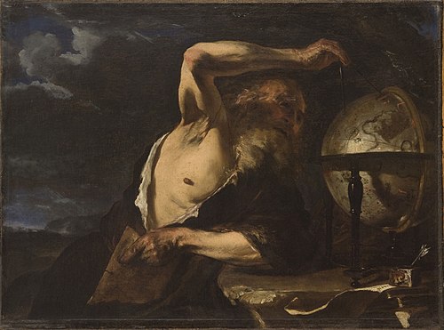 The Philosopher Anaxagoras, 1660, Giovan Battista Langetti