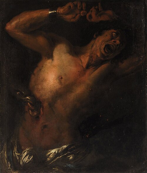 Tityus, , Giovan Battista Langetti