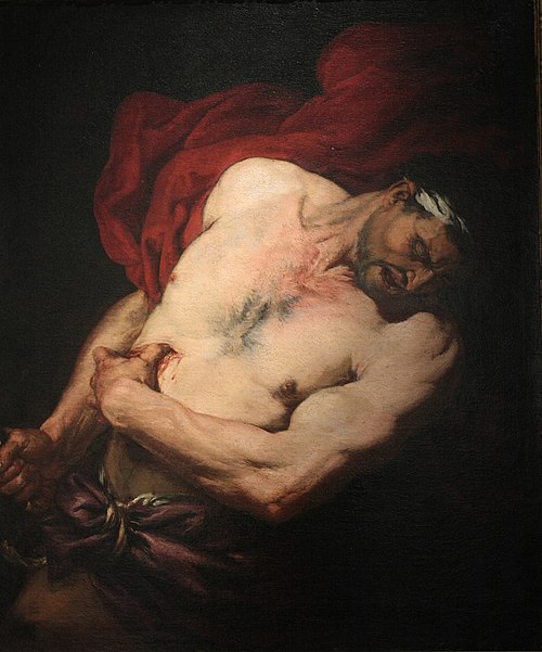 La Mort de Caton, 1650, Giovan Battista Langetti