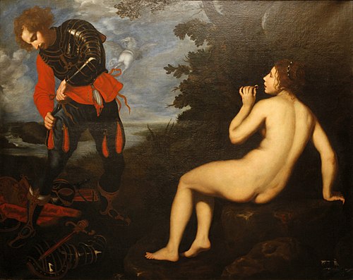 Roger et Angélique, 1630, Giovanni Bilivert