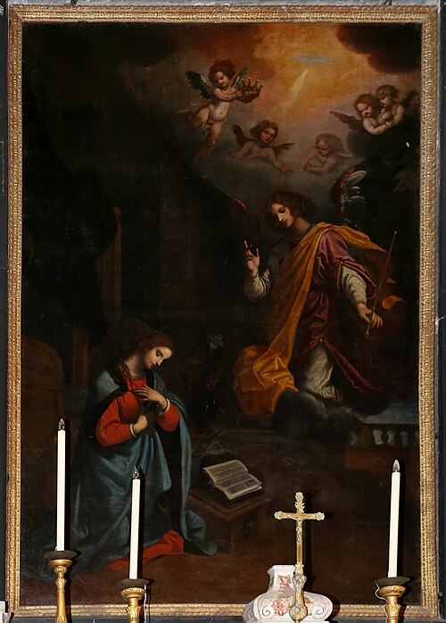 Annunciation, , Giovanni Bilivert